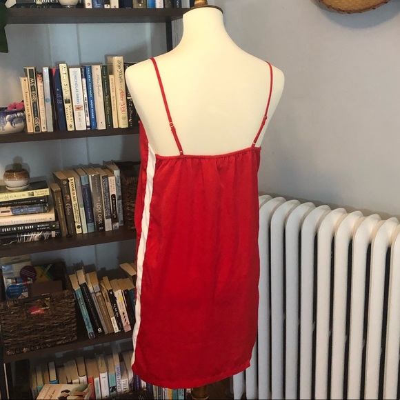NW/OT Red Slip Dress - Picture 4 of 5